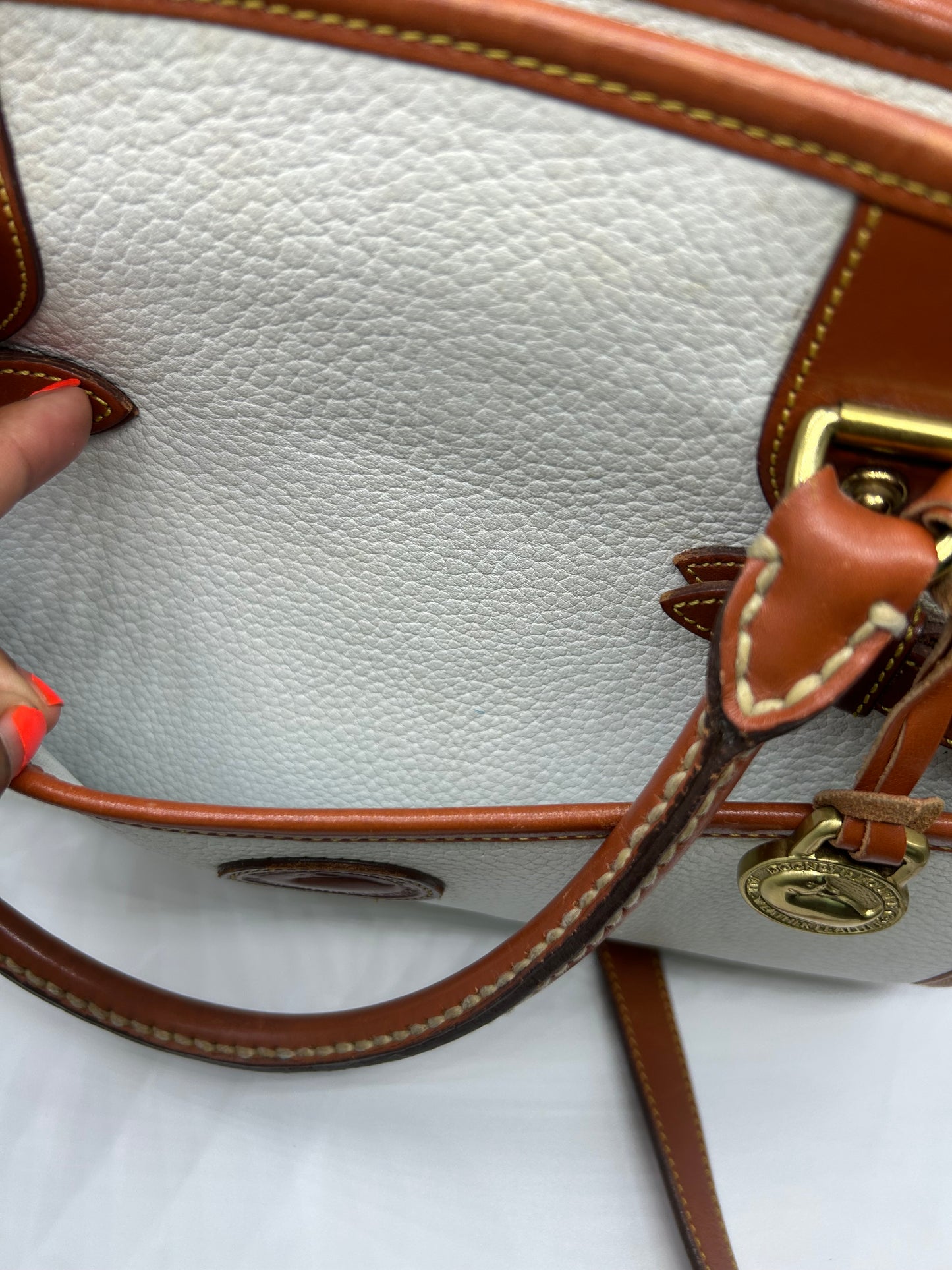 PRELOVED♡ Dooney & Bourke Vintage Pebble Leather Satchel