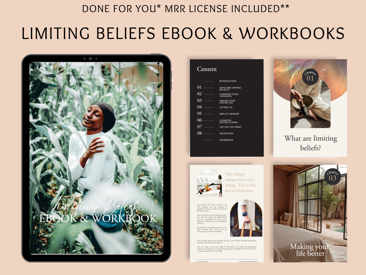 Limiting Beliefs eBook & Workbook MRR