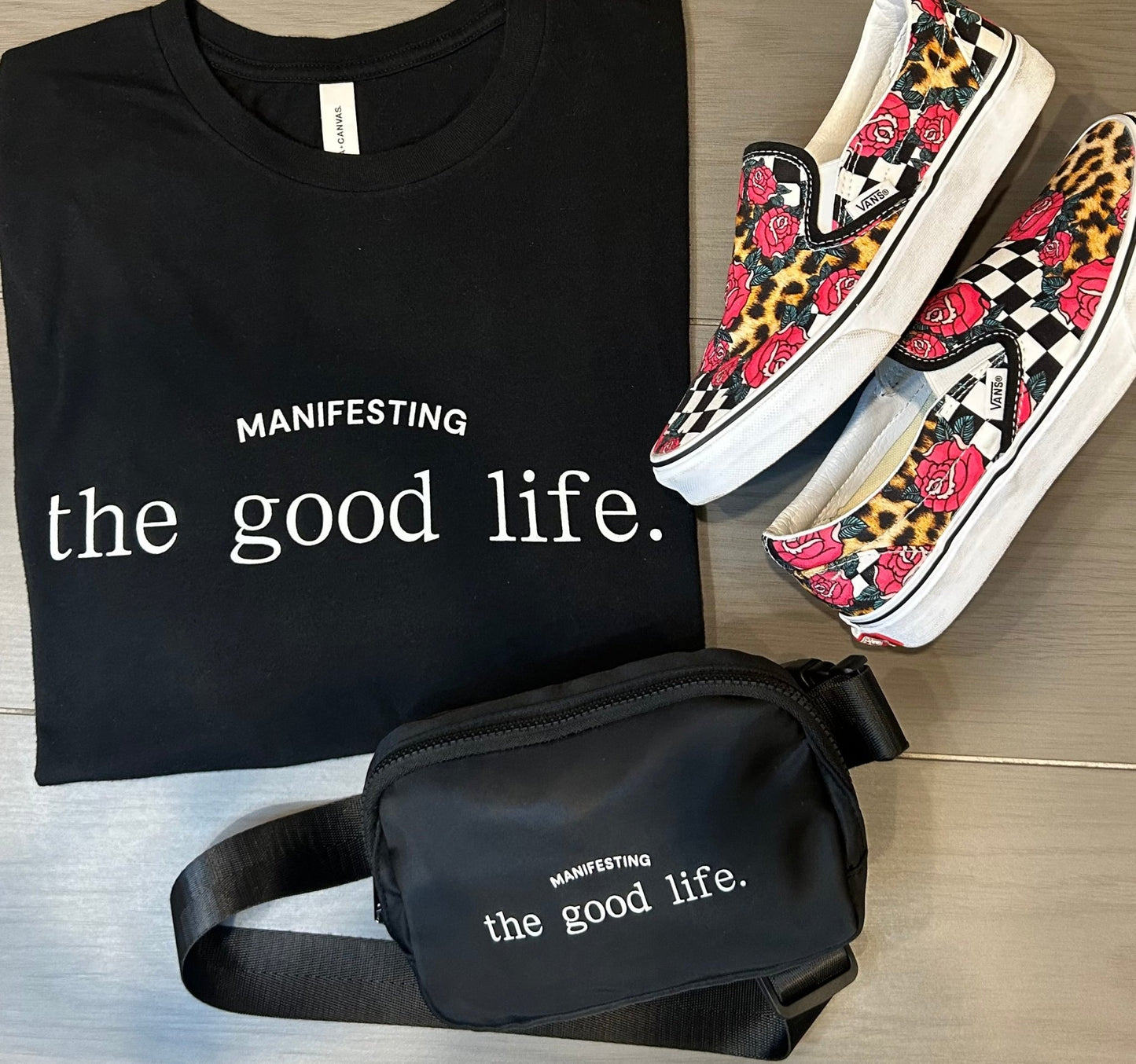 Classic Tee Manifesting the Good Life - manifesting with anxiety